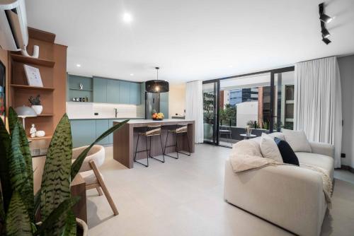 Hygge Luxury Apartmentsにあるキッチンまたは簡易キッチン