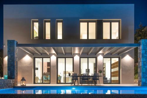 Бассейн в Villa Sendal Spinalonga View или поблизости