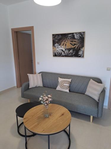 Posezení v ubytování Olea Homes