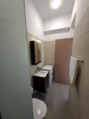 Koupelna v ubytování Olea Homes