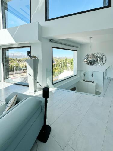 Χώρος καθιστικού στο Exquisite Luxury Paradise