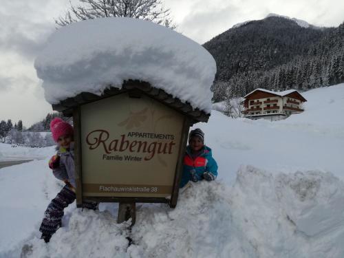 Appartements Rabengut v zimě