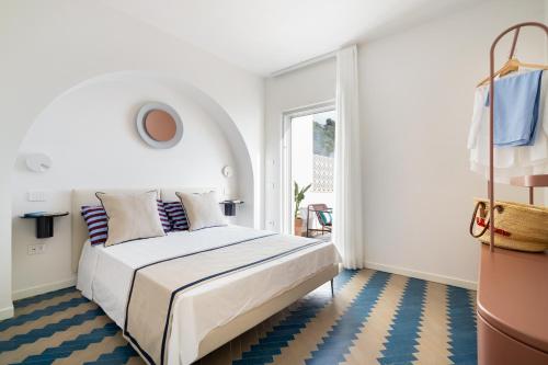 Katil atau katil-katil dalam bilik di Casa Andrea Sea View