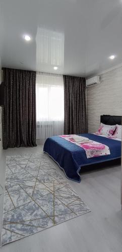 Postel nebo postele na pokoji v ubytování Жк K7 Family 1-комнатная