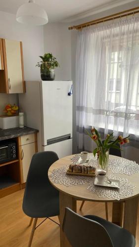 Η κουζίνα ή μικρή κουζίνα στο Apartament 35