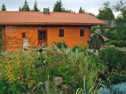 Κήπος έξω από το Pleasant apartment in Bavaria