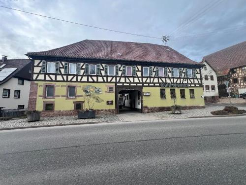 Budova, kde se aparthotel nachází