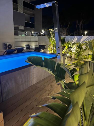 Bazén v ubytování Monopoli EXUMA Luxury House with Pool nebo v jeho okolí
