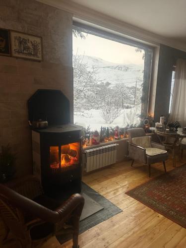 Χώρος καθιστικού στο Zaritap Guest House