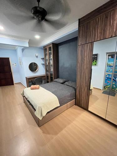 Postel nebo postele na pokoji v ubytování Iwan Ila Homestay