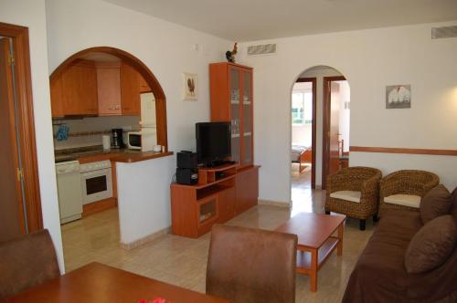 A kitchen or kitchenette at Haus TERANY
