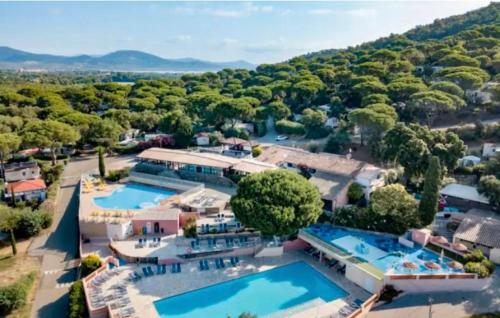 Mobil-home climatisé - Camping Montana 4 étoiles, golfe de Saint-Tropez