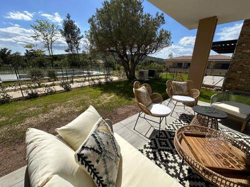Magnifique T4 neuf de 90m2 avec jardin et piscine au cœur de Sainte Maxime