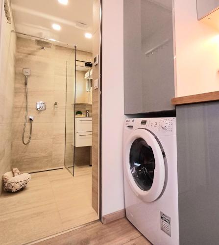 Un baño de Dénár Apartmanház