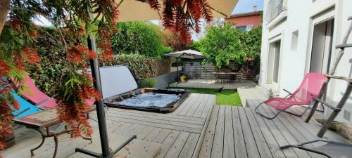 Villa SPA Hyères 6 personnes au calme