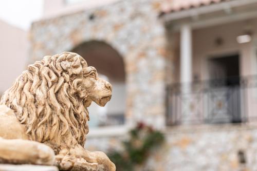 Gambar di galeri bagi Sea view villa Stelios with Private pool Near the beach di Kalyves