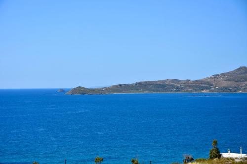 a view of a large body of water at Merabello Villas Karystos in Karistos