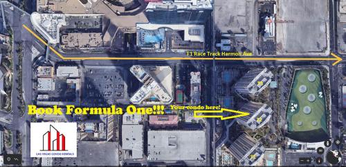 Půdorys ubytování MGM Signature-33-709 F1 Track & Strip View Balcony