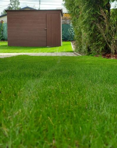 Un jardín fuera de Dénár Apartmanház