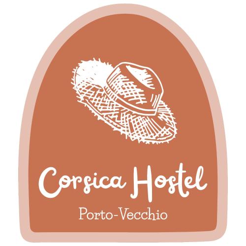 a drawing of a corica hotel porto verdesida label at Corsica Hostel Porto-Vecchio, partie dortoirs in Porto-Vecchio
