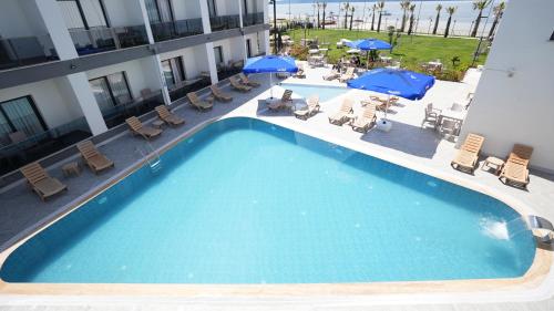 Bazén v ubytování Sunsan Hotel nebo v jeho okolí