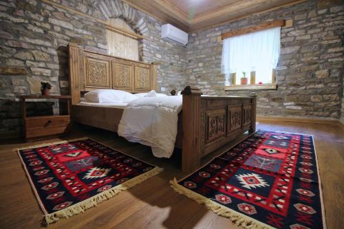 Postel nebo postele na pokoji v ubytování Guri Guesthouse