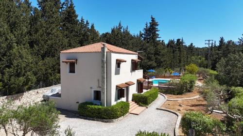 an image of a villa with a swimming pool at Villa Oleander in Chania Town