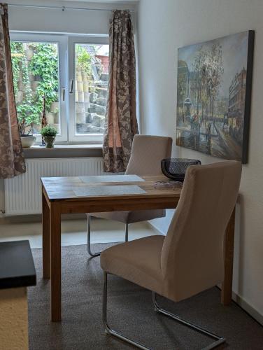 A seating area at Bietigheim Retreat: Modern und Ruhig