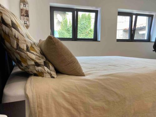 Ein Bett oder Betten in einem Zimmer der Unterkunft Quinta do Arte