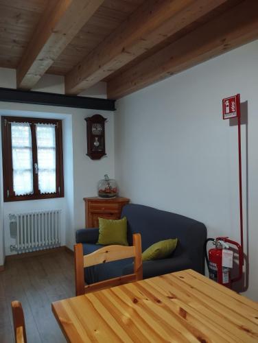 Гостиная зона в Casa Elisa apartment