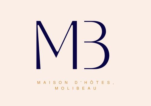 a and b letter logo design in black at Molibeau in Beauvais