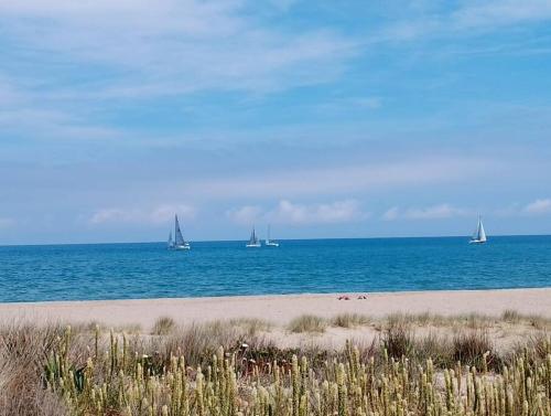 Appartement T3 dans village Naturiste en bord de Mer