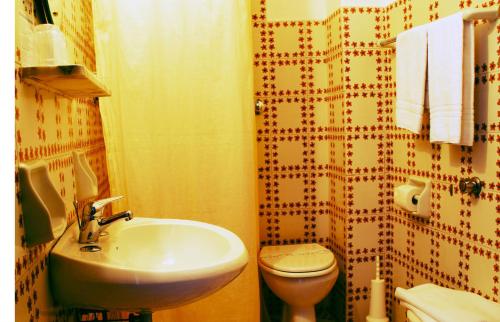 Koupelna v ubytování Hotel Don Pedro