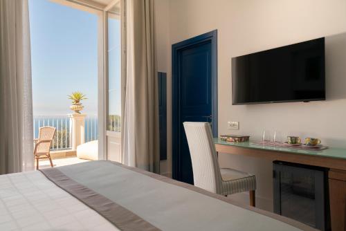 Μια τηλεόραση ή/και κέντρο ψυχαγωγίας στο Relais Palazzo del Barone