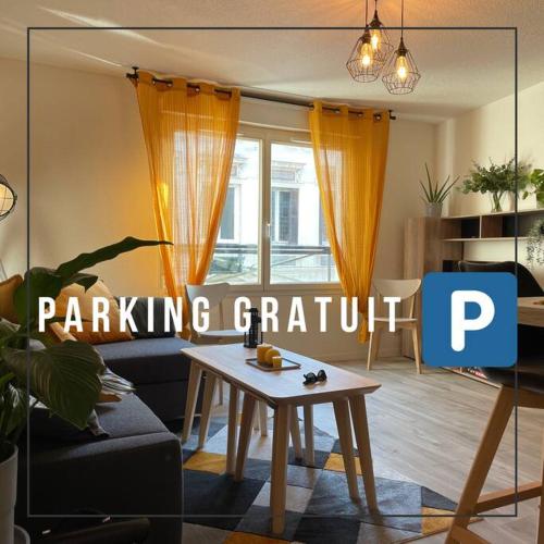 Rouen Seine - Magnifique appart - Parking gratuit