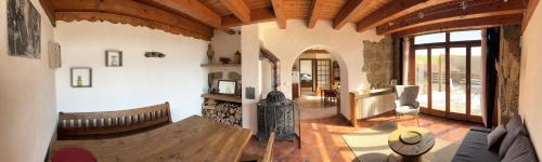 Χώρος καθιστικού στο Gîte Les sources proche Annecy