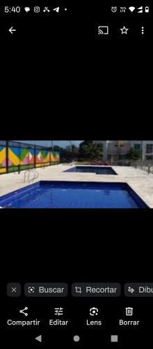 Bazén v ubytování C Brasil nebo v jeho okolí