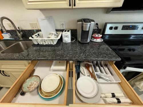 A cozinha ou kitchenette de Guest House