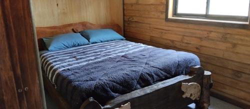 Postelja oz. postelje v sobi nastanitve Hostal El Vacío Fertil