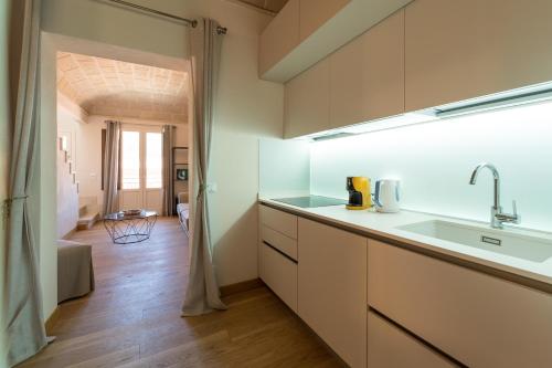 Kuchyň nebo kuchyňský kout v ubytování Casa VistAmare