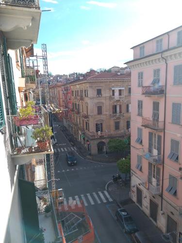 ラ・スペツィアにあるCasa marziaの建物のある街並み