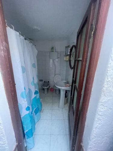 Koupelna v ubytování Sweet home Descanso Trabajo Estudio Cerca de todo