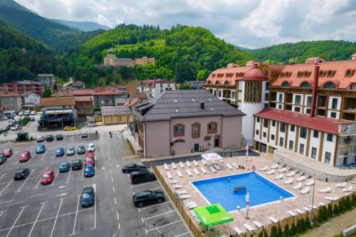 Nespecifikovaný výhled na hory nebo výhled na hory při pohledu z apartmánu