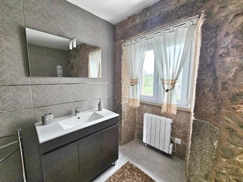 Et badeværelse på Casa da Colorada - Costa da Morte