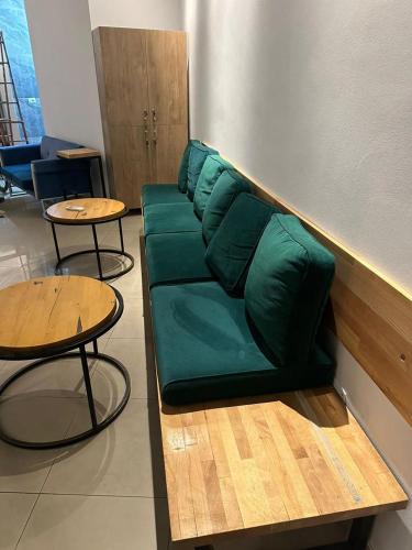 Posezení v ubytování Pasha Studio Apartment
