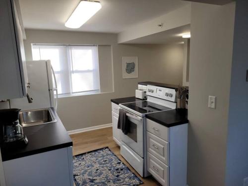 Kuhinja oz. manjša kuhinja v nastanitvi Davenport Dwellings-Three Bedroom