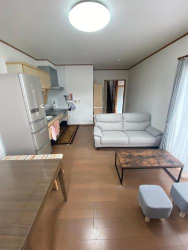 Kuchyň nebo kuchyňský kout v ubytování Izu-Nagaoka Base