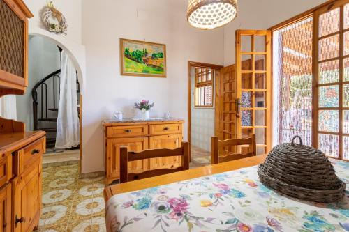 Ένα ή περισσότερα κρεβάτια σε δωμάτιο στο Villa Rosa, relax place
