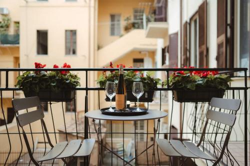 Un balcón o terraza en Lifestyle and Suites