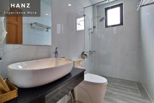 Koupelna v ubytování S79 Hoa Dang Hotel